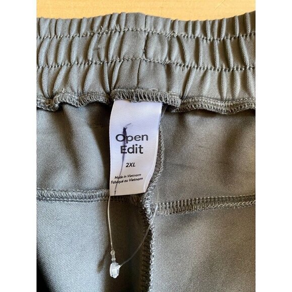 OPEN Edit mens trackpants sz 2XL jogger gray - Picture 4 of 6